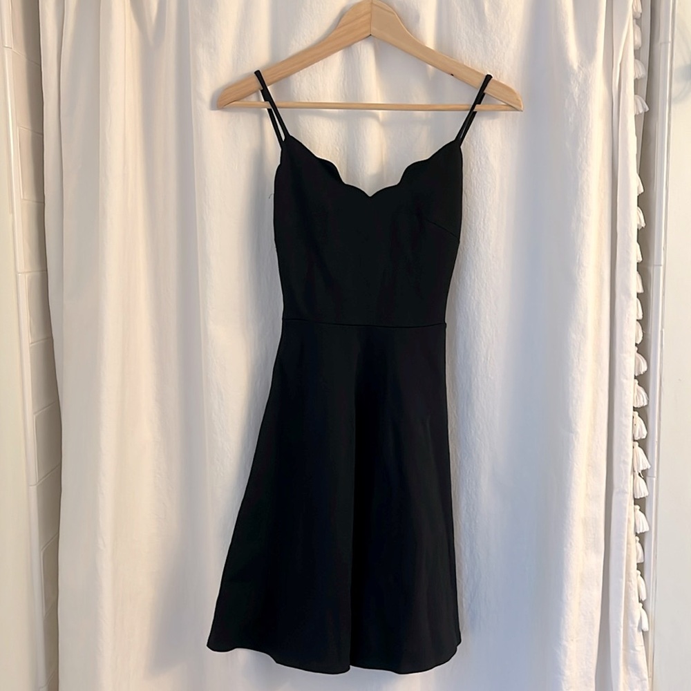 Black Juniors XXS semi formal dress.